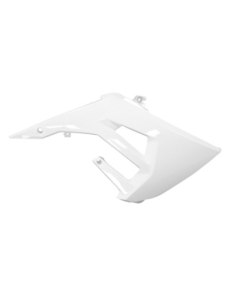 Carénage cache réservoir mécaboite Derbi 50 Senda X-Treme / Gilera 50 RCR / SMT 2018-2023 Blanc Brillant Droit