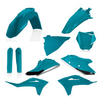 Kit plastiques complet - Bleu - ACERBIS Edition Metallic Teal GasGas MC-MCF 2021-2023