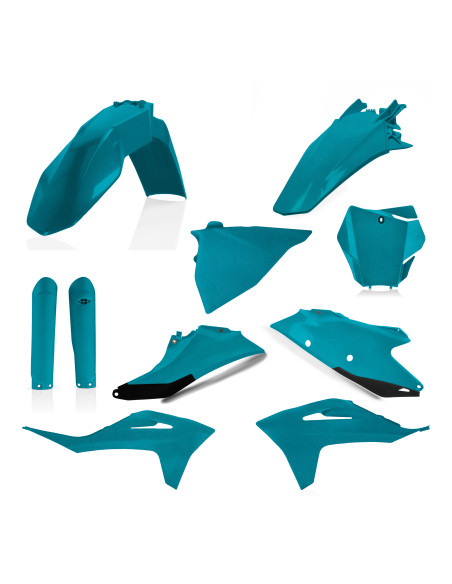 Kit plastiques complet - Bleu - ACERBIS Edition Metallic Teal GasGas MC-MCF 2021-2023