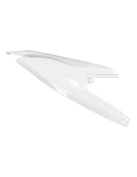 Carénage coque arrière mécaboite Droite Derbi Senda X-Treme après 2018 Blanc