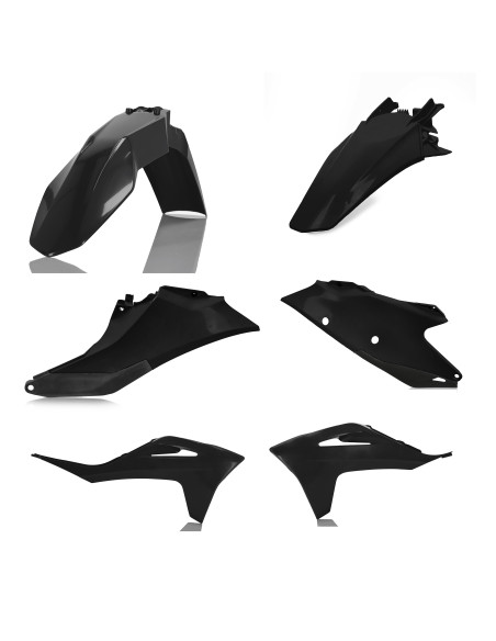 Kit plastiques - Noir - ACERBIS GAS GAS 250/300 EC 250/350 ECF 2021
