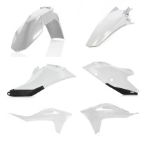 Kit plastiques - Blanc - ACERBIS GAS GAS 250/300 EC 250/350 ECF 2021
