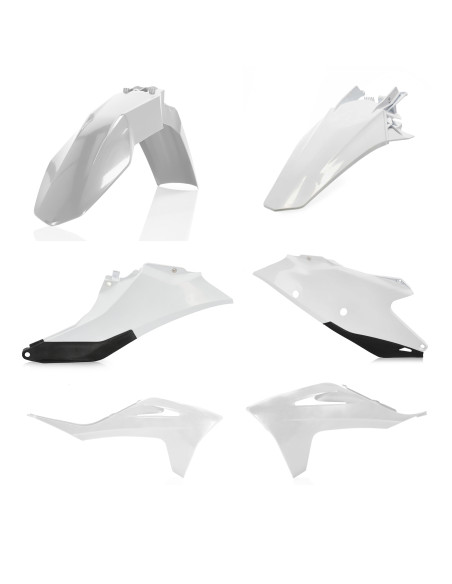 Kit plastiques - Blanc - ACERBIS GAS GAS 250/300 EC 250/350 ECF 2021