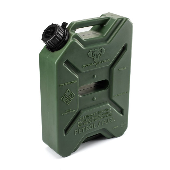 Bidon d'essence OVERLAND FUEL 4.5 Litres Vert
