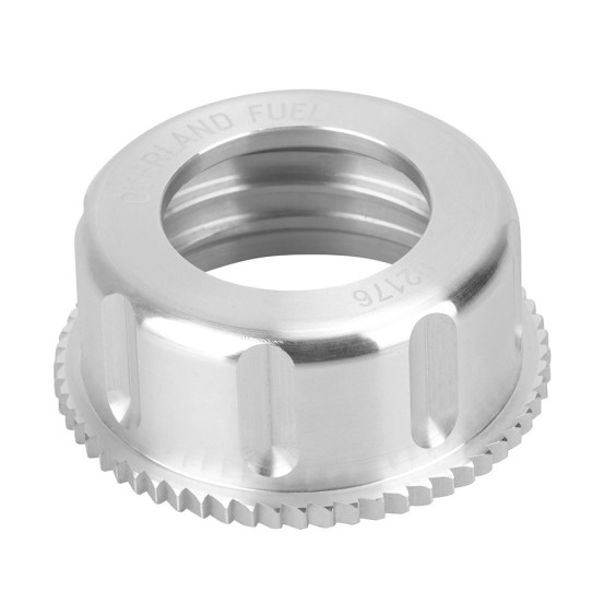Écrou bouchon aluminium bidon OVERLAND FUEL Gris