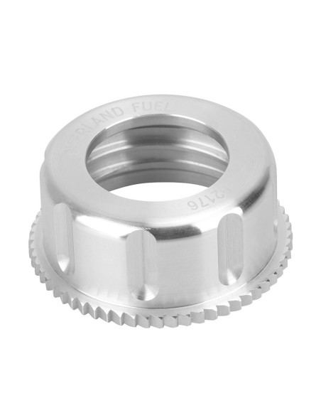 Écrou bouchon aluminium bidon OVERLAND FUEL Gris