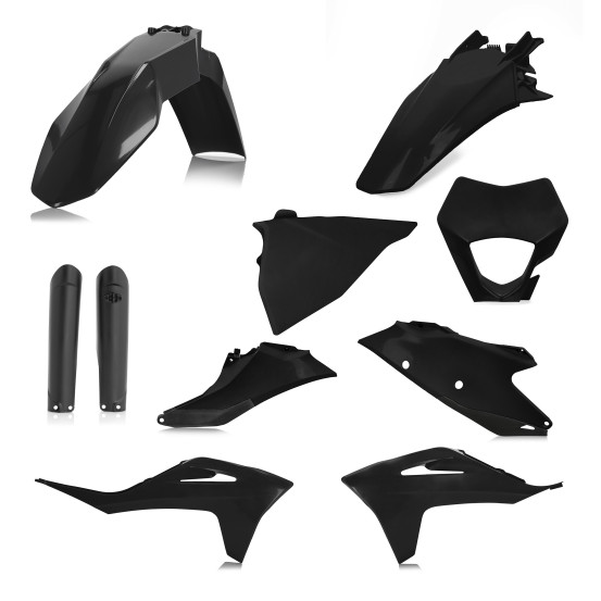 Kit plastiques complet - Noir - ACERBIS GAS GAS 250/300 EC 250/350 ECF 2021