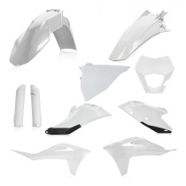 Kit plastiques complet - Blanc - ACERBIS GAS GAS 250/300 EC 250/350 ECF 2021