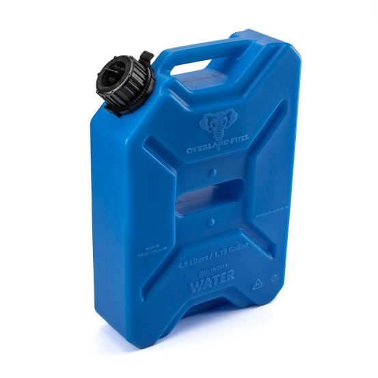 Bidon d'eau OVERLAND FUEL 4.5 Litres Bleu