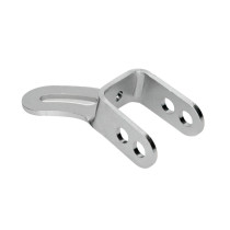 Support de fixation de pot d'échappement / repose pied Voca Rookie AM6 / Derbi