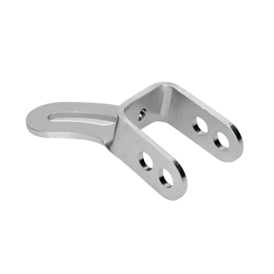 Support de fixation de pot d'échappement / repose pied Voca Rookie AM6 / Derbi