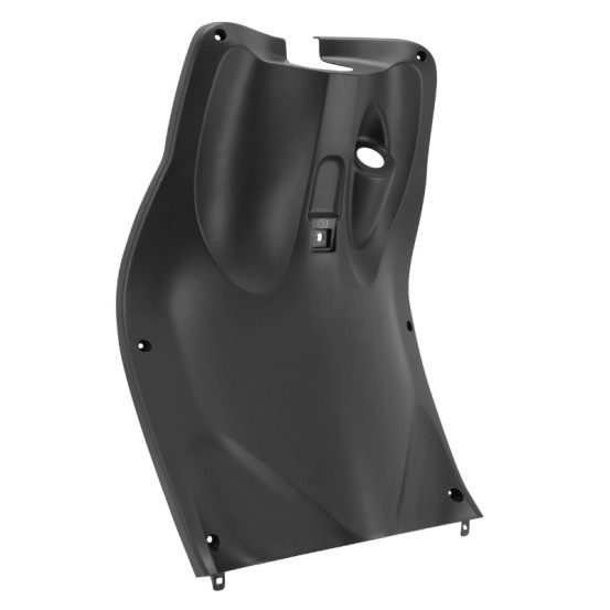 Carénage tablier arrière scooter MBK 50 Ovetto/Yamaha 50 Neo's Noir après 2008