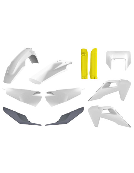 Kit plastiques complet - Origine - POLISPORT Husqvarna TE-FE 2020-2022