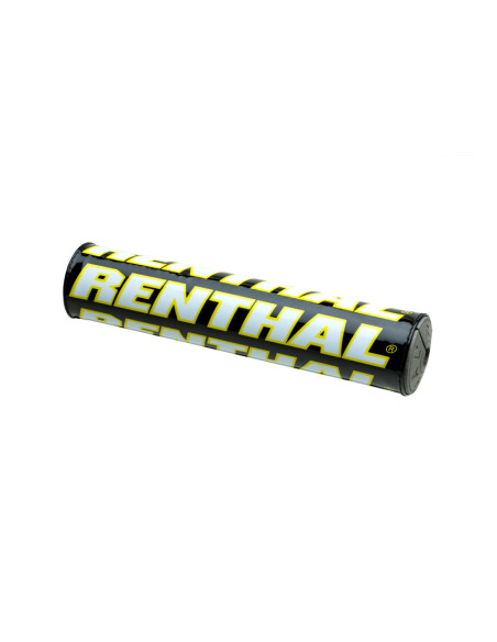 Mousse de guidon RENTHAL Team Issue SX Noir/Blanc/Jaune 240mm
