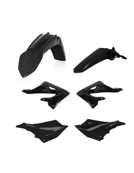 Kit plastiques - Noir - ACERBIS Yamaha 125/250 YZ 2022-2024