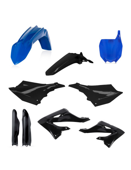 Kit plastiques complet - Noir - ACERBIS Yamaha 125/250 YZ 2022-2024