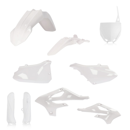 Kit plastiques complet - Blanc - ACERBIS Yamaha YZ 85 2022