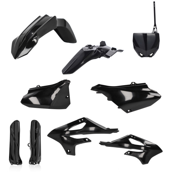 Kit plastiques complet - Noir - ACERBIS Yamaha YZ 85 2022