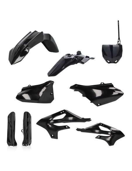 Kit plastiques complet - Noir - ACERBIS Yamaha YZ 85 2022