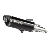 Silencieux AKRAPOVIC Inox noir HONDA 350 Forza 2021-2022