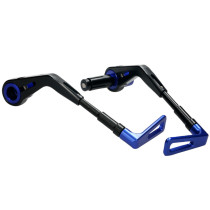 Protections levier de frein Voca Racing CNC Aluminium Noir / Bleu