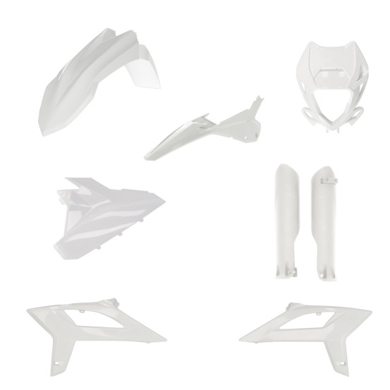 Kit Plastiques complet - Blanc - ACERBIS BETA RR 2T/4T 2020