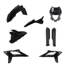 Kit Plastiques complet - Noir - ACERBIS BETA RR 2T/4T 2020