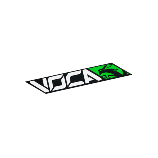 Autocollant Voca Racing 110x40 mm Vert
