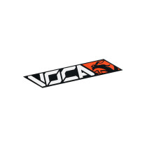 Autocollant Voca Racing 110x40 mm Orange
