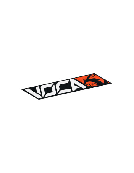 Autocollant Voca Racing 110x40 mm Orange