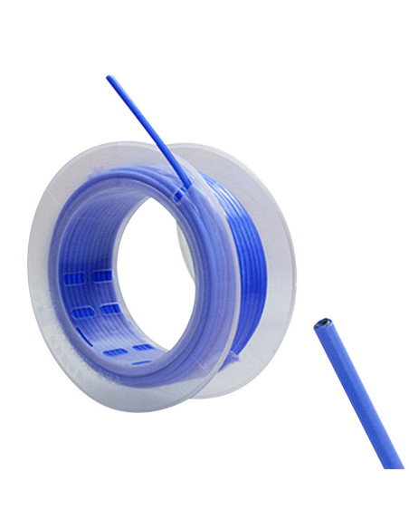 Gaine câble de gaz Voca Teflon diam. 5 mm longueur 20m Bleu