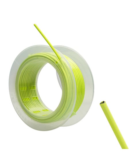 Gaine câble de gaz Voca Teflon diam. 5 mm longueur 20m Jaune