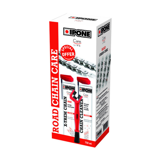 Pack chaine IPONE Route graisse nettoyant avec brosse