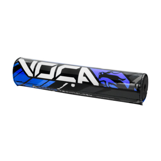 Mousse de guidon moto Cross Voca HB25 250mm Bleu