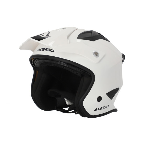 Casque jet moto Acerbis Aria - Blanc