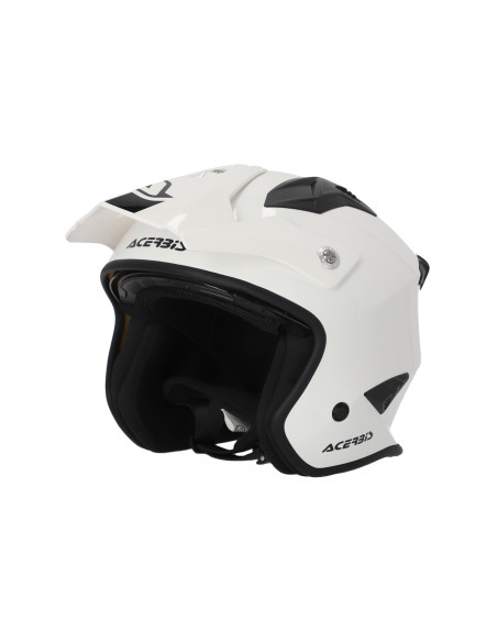 Casque jet moto Acerbis Aria - Blanc