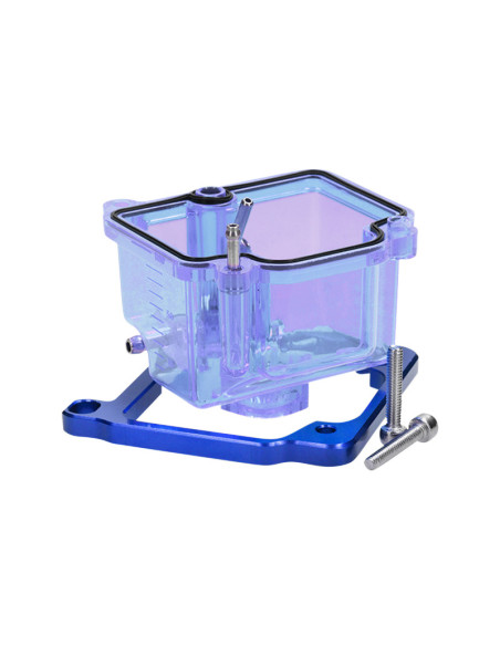 Cuve de carburateur transparente Voca Keihin PWK 19 à 30mm Bleu