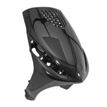 Carénage tablier avant scooter Piaggio 50 Zip après 2000 Noir brillant
