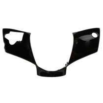 Carénage couvre guidon scooter Piaggio 50 Zip après 2000 Noir brillant