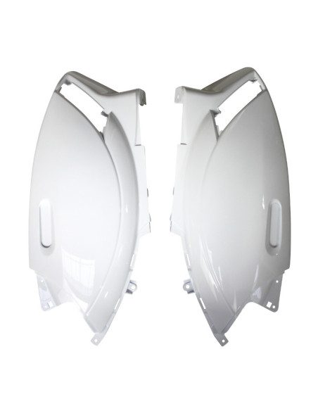 Carénage coque arrière scooter Piaggio 50 Zip après 2000 Blanc brillant