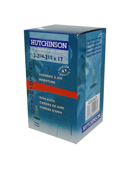 Chambre à air 2-1/2x17 HUTCHINSON Presta (2.50x17)