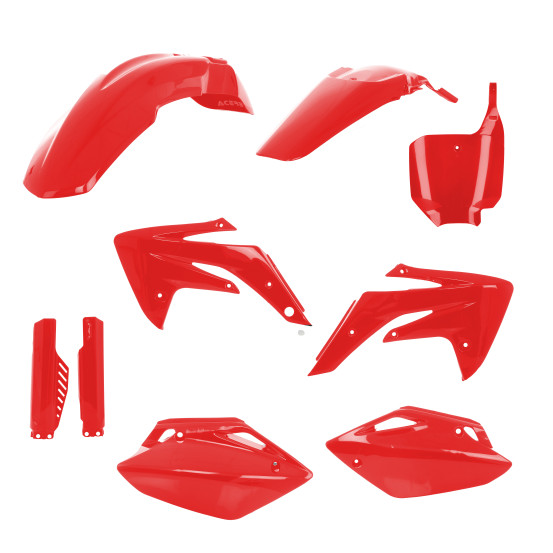 Kit plastiques complet - Rouge - ACERBIS Honda 150 CRF-R 2007