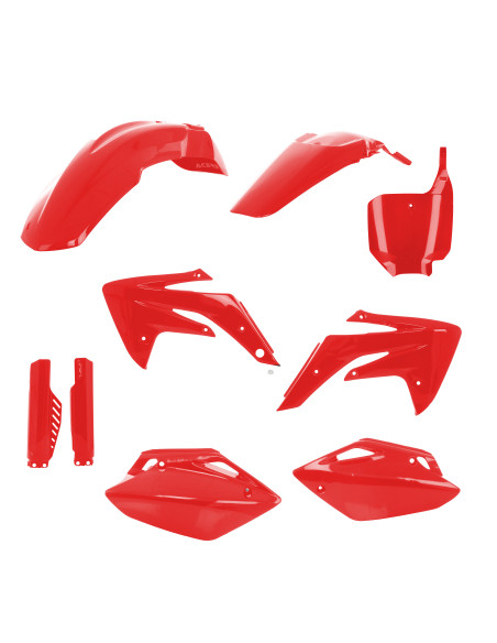 Kit plastiques complet - Rouge - ACERBIS Honda 150 CRF-R 2007