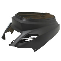 Carénage coque arrière scooter MBK 50 Booster/Yamaha 50 BWS après 2004 Noir brillant (Design Edition)