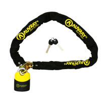 Chaine antivol AUVRAY K BLOCK 120 cm + Cadenas