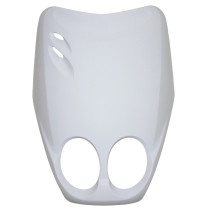 Carénage tablier avant scooter MBK 50 Ovetto 1996-2007/Yamaha 50 Neo's 1996-2007 Blanc brillant