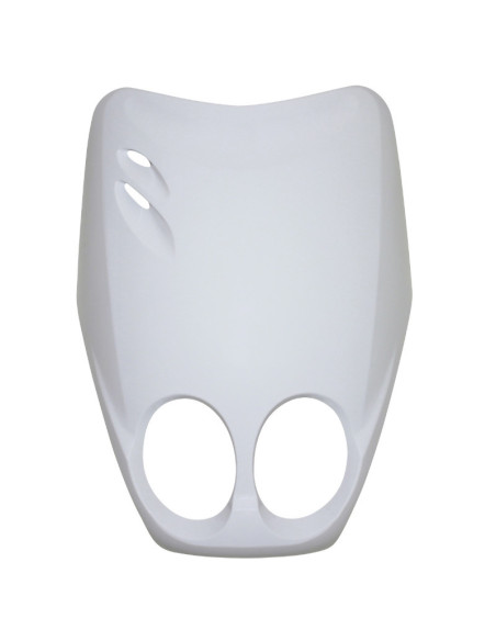 Carénage tablier avant scooter MBK 50 Ovetto 1996-2007/Yamaha 50 Neo's 1996-2007 Blanc brillant