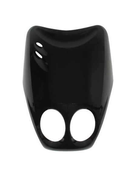Carénage tablier avant scooter MBK 50 Ovetto 1996-2007/Yamaha 50 Neo's 1996-2007 Noir brillant