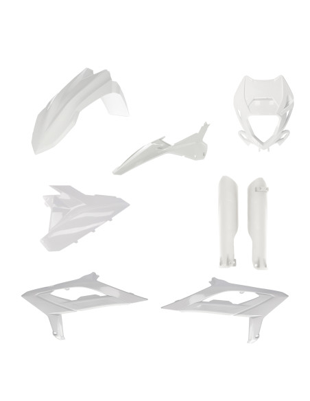 Kit plastique complet - Blanc - ACERBIS BETA RR 2023