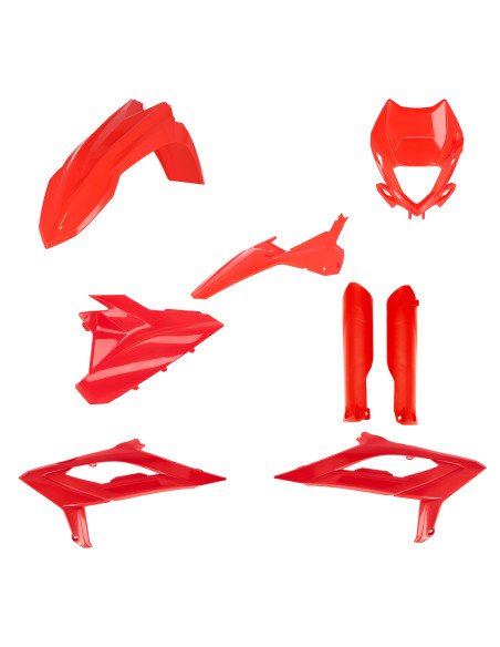 Kit plastique complet - Rouge - ACERBIS BETA RR 2023